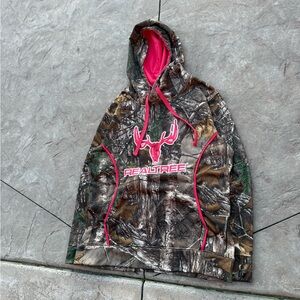 Realtree Camo Pink Logo Graphic Hoodie